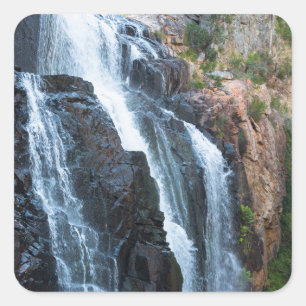 Adesivo Quadrado Cataratas Mackenzie, Parque Nacional Grampian, Vic