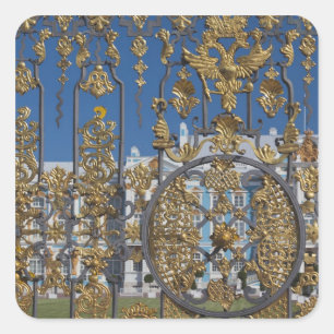 Adesivo Quadrado Catarina Palace, portão do palácio