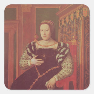 Adesivo Quadrado Catherine de Medici, 1585-86