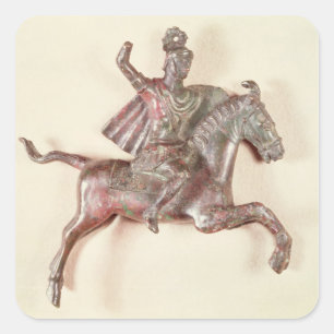 Adesivo Quadrado Cavaleiro