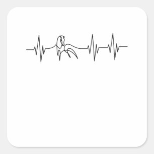 Adesivo Quadrado Cavalos Pulsação de Rider Pulse Ponny