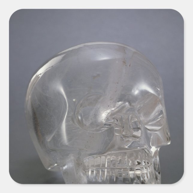 Adesivo Quadrado Caveira (Frente)