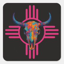 Caveira Rosa Sol do Novo México