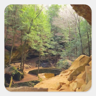 Adesivo Quadrado Caverna do Velho