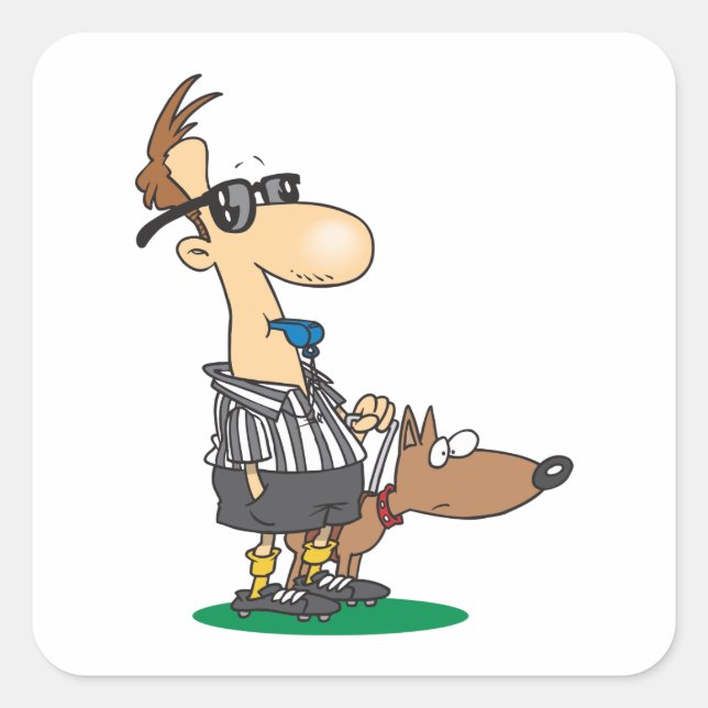 Adesivo Quadrado Cego Referente (Frente)