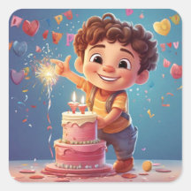 Celebrações alegres: Cartões de aniversários senti