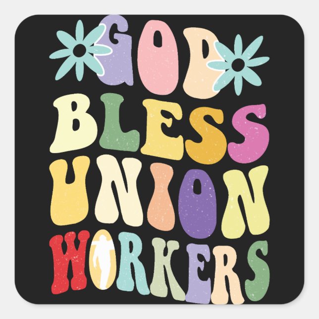 Adesivo Quadrado Celebrar a Força da Solidariedade (Frente)