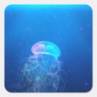 Adesivo Quadrado Cellyfish Celestial