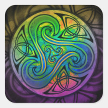 Celtic Triskele bordador