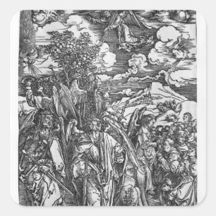 Adesivo Quadrado Cena do Apocalipse