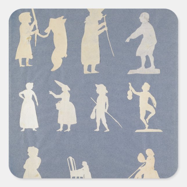 Adesivo Quadrado Cena do Gênero (Frente)