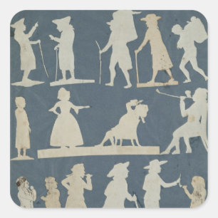 Adesivo Quadrado Cena do Gênero