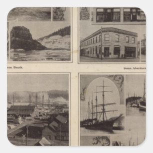 Adesivo Quadrado Cenas Aberdeen, lavagem