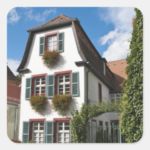 Adesivo Quadrado Centro Histórico de Heidelberg, Alemanha