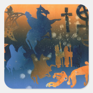 Adesivo Quadrado Cerimônia Picta