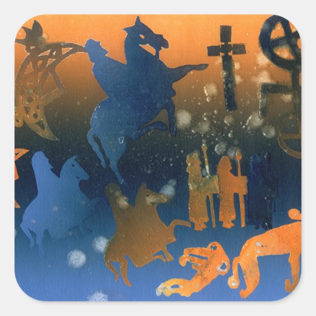 Adesivo Quadrado Cerimônia Picta (Frente)