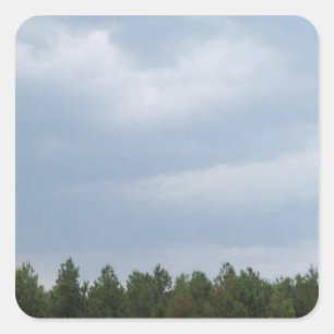 Adesivo Quadrado Céu & nuvens