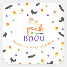 Chá de fraldas temático de "O Boo Halloween"