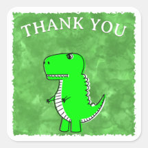 Chá de fraldas Verde Dino Watercolor