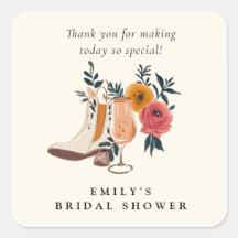 Chá de panela Boots & Bubble Western