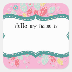 Adesivo Quadrado Chá de panela da ventoinha branca