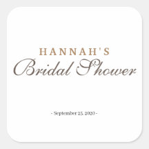 Chá de panela Elegante Ouro minimalista