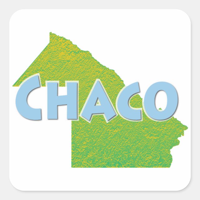 Adesivo Quadrado Chaco (Frente)