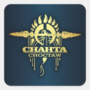 Adesivo Quadrado Chahta (Choctaw)