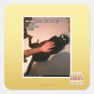 Adesivo Quadrado Chamar MIB