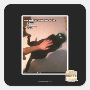 Adesivo Quadrado Chamar MIB