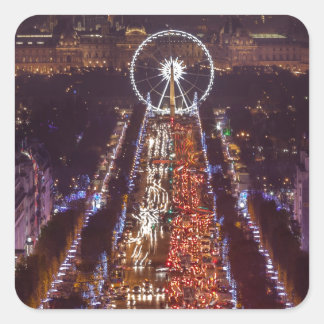 Adesivo Quadrado Champs-Elysées, França