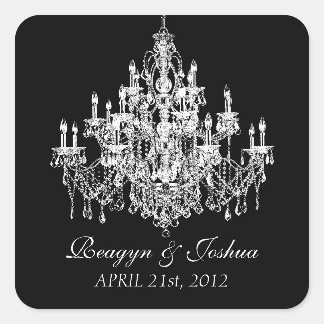 Adesivo Quadrado Chandee Amore' Sticker (Frente)