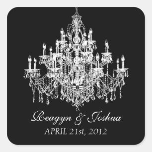 Adesivo Quadrado Chandee Amore' Sticker