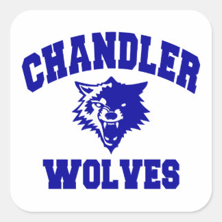 Adesivo Quadrado Chandler Wolves