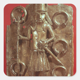 Adesivo Quadrado Chapa de Benin