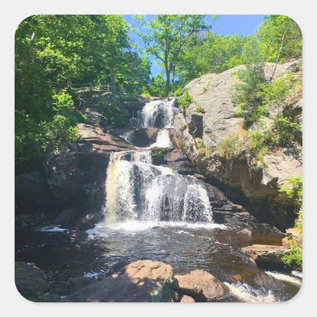 Adesivo Quadrado Chapman Falls Serenity (Frente)