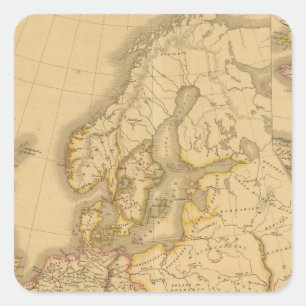 Adesivo Quadrado Charlemagne Empire