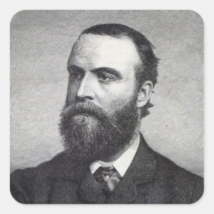 Adesivo Quadrado Charles Stewart Parnell