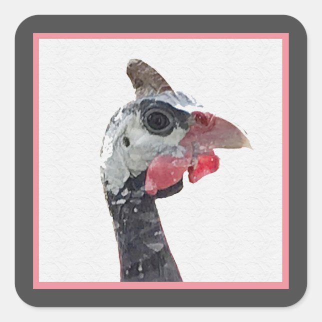 Adesivo Quadrado Charlie (Frente)