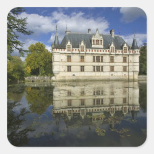 Adesivo Quadrado Chateau de Azay-le-Rideau, Indre-et-Loire, 4