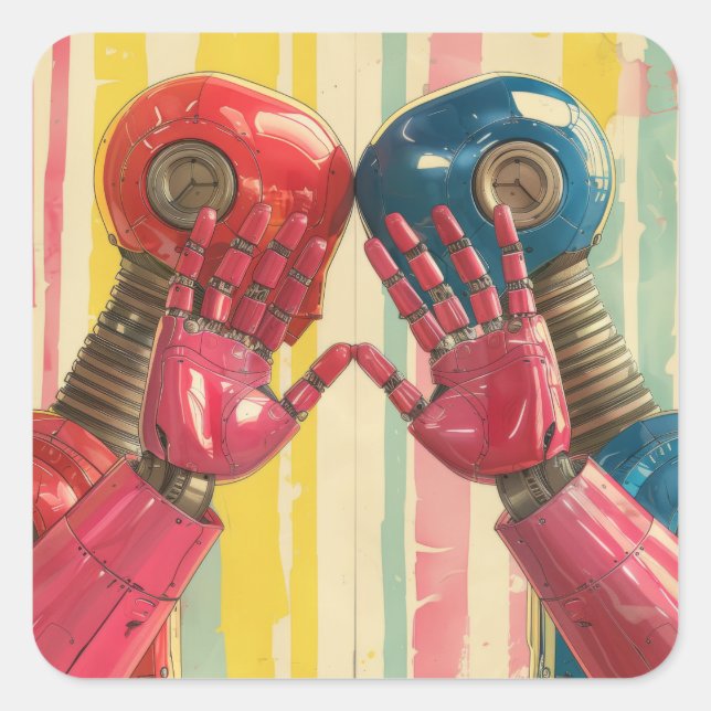 Adesivo Quadrado Chaveiro (Frente)