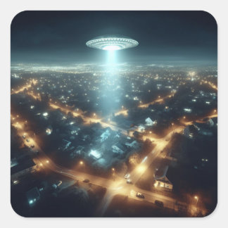 Adesivo Quadrado Chegada Silenciosa