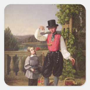 Adesivo Quadrado Cherry Pickers