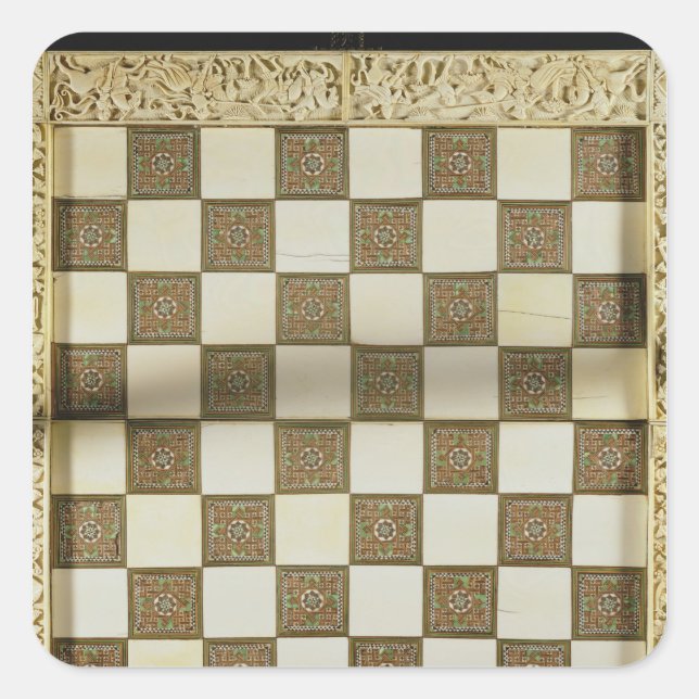 Adesivo Quadrado Chessboard (Frente)