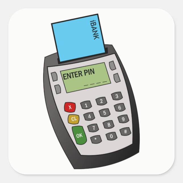 Adesivo Quadrado Chip e Pin Machine (Frente)