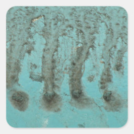 Adesivo Quadrado Chique industrial teal