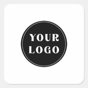 Adesivo Quadrado Chique, Minimalista, Elegante e Personalizável