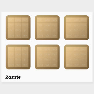 Adesivo Quadrado Choshen Mishpat, o bastião bíblico