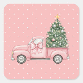 Adesivo Quadrado Christmas