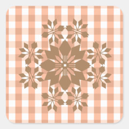 Adesivo Quadrado Christmas Jubilee